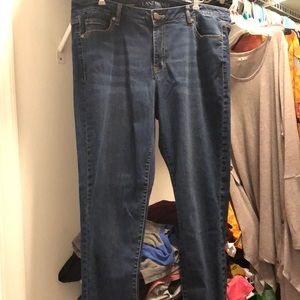Lane Bryant super stretch skinny jeans
